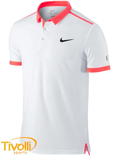 nike federer advantage shirt weiß|Nike Advantage Premier RF Roger Federer Tennis Polo Shirt, .